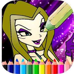 Coloring Game of Winx Girls