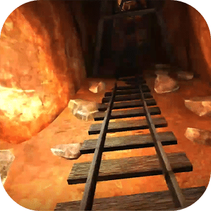 Gold Miner Speed Rail Rush 3D