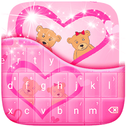 粉色爱心键盘免费