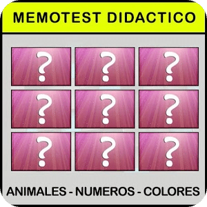 Memotest Juego de memoria