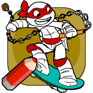 Coloring Game for Ninja Turtle