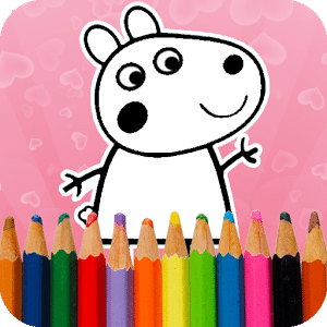Pepy Pig Painting Coloring