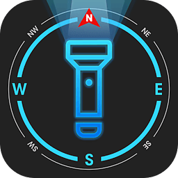 Flashlight Compass with Sounds