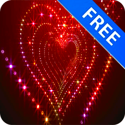 3D Sparkle Glitter Heart Free