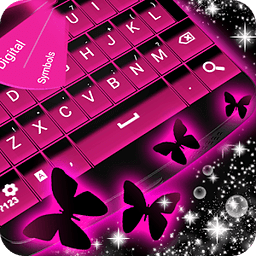 粉红色的键盘免费