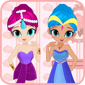 Shine princess Dress up game