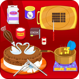 Chocolate royal cake game