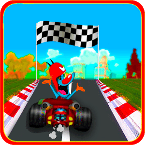 the oggy kart-pro game go