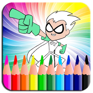 Coloring Book Titans Go