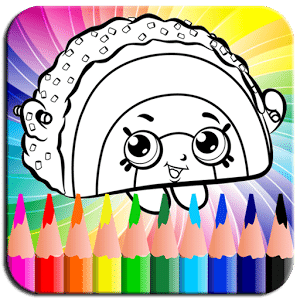 Coloring Book for Shopkins