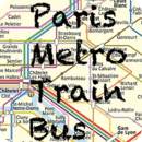 Paris Metro Bus Train