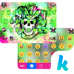Joker Emoji Kika KeyboardTheme