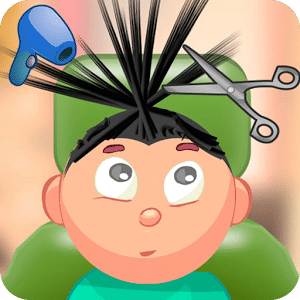 儿童游戏：黑头发剪