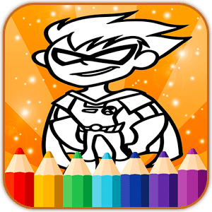 Coloring Book - Titans Go Fan