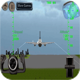 3D飞机飞行模拟器