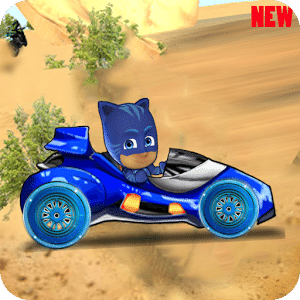 Cat Boy Pj Racer Mask