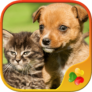 Dogs vs Cats: Kid Puzzle Games