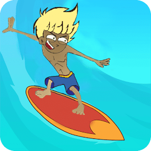 surf man stick game