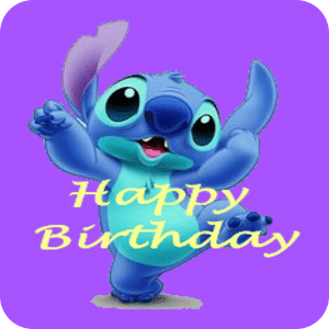 Happy Birthday - Stitch