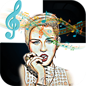 miley cyrus piano tiles