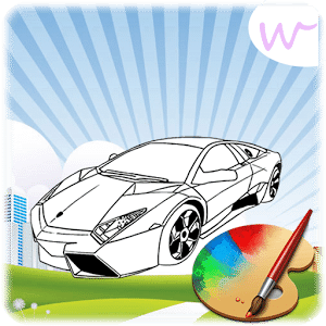 Car Coloring Book Game