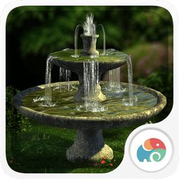 3D花园喷泉