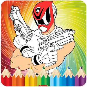 How To Color Power Rangers *