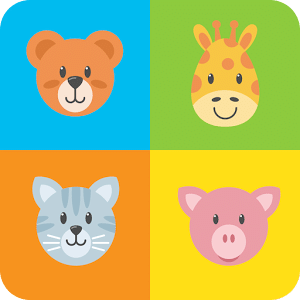 Happy Animals Memory Game