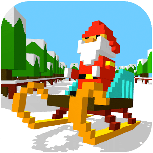 Santa Skiing Challenge