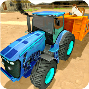 农场动物运输拖拉机