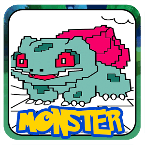 Kids Coloring Game PokeMonster