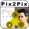 pix2pix Fidget Spinner