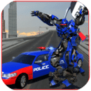 警察大型高级轿车机器人战斗