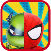 Spider Turtles Ninja - Kids Puzzles