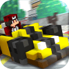 Blocky Turbo Kart Racers