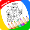 Coloring Paw Books Patrol