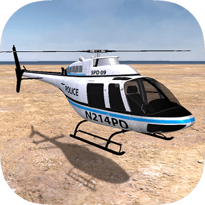 Police Helicopter On Duty 3D