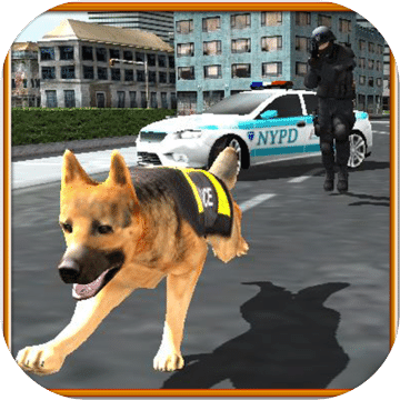 Police Dog Chase Criminal 3D