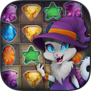 Witch Diamond: Magic Match Wiz