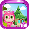 Cute Pink Kitty Rescue Game kavi - 168