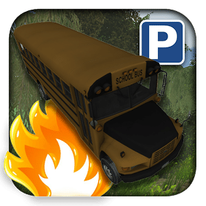 3D School Bus Car Parking