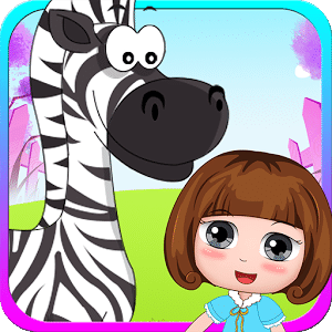 Dora Playtime with baby zebra