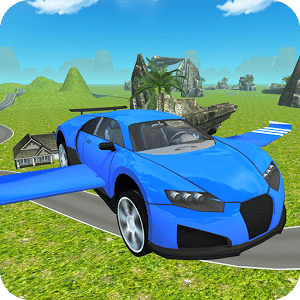 Flying SuperSport Car Sim 3D