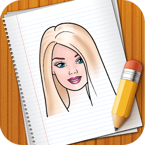 How to Draw Barbie dolls