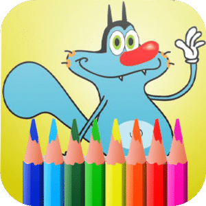 Oggy Coloring