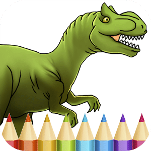 Dinosaurs Coloring Book Game