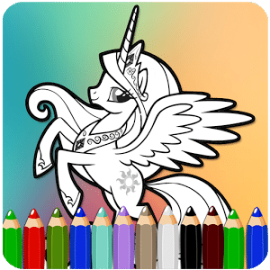 How To Color Little Pony game