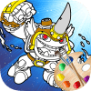 free coloring game for skylanders fans