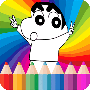 Coloring Book For Shinchan