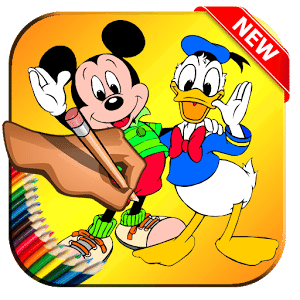 Game Donald Duck Coloring Book
